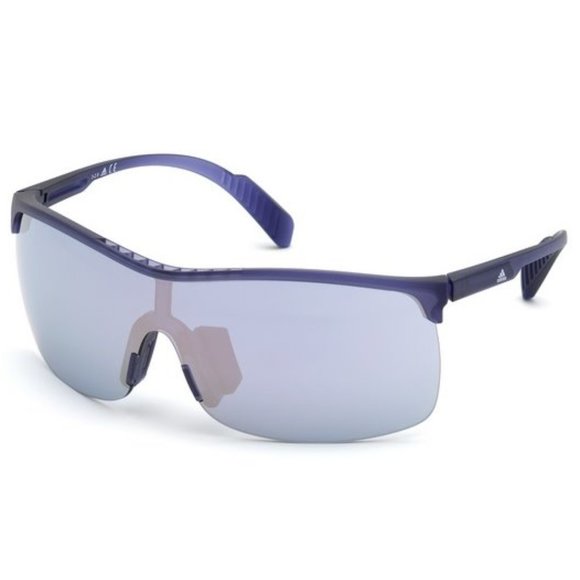NEW ORIGINAL ADIDAS SP0003 82Z Purple/Violet Mirror Gradient Sunglasses 137mm main image 4